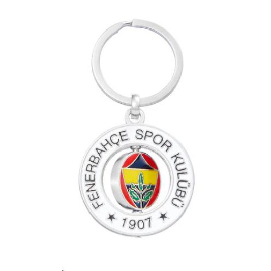 Fenerbahçe Döner Arma Metal Anahtarlık FBKEY24005