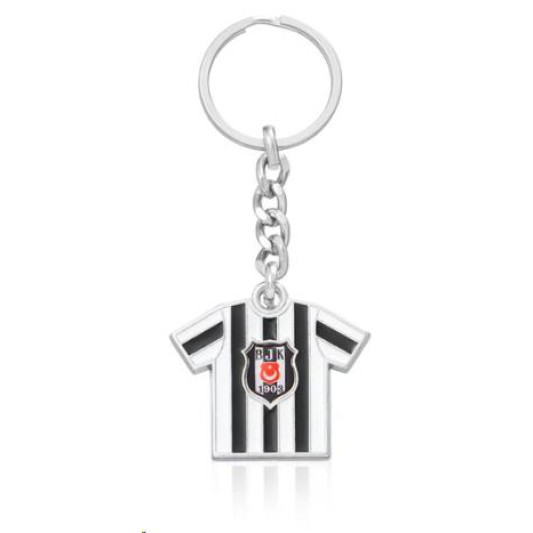 Beşiktaş Çubuklu Forma Metal Anahtarlık BJKEY24002