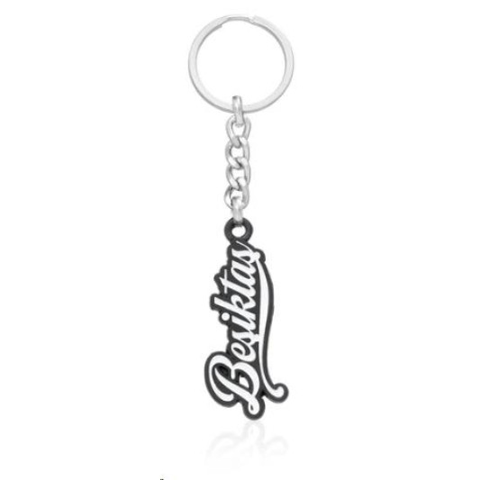 Beşiktaş El Yazı Metal Anahtarlık  BJKEY24007
