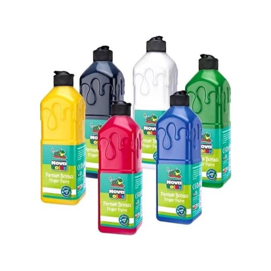 Nova Color 180 gr Parmak Boyası 6 Renk Nc-819