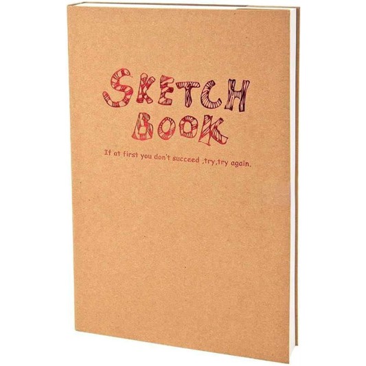 LUTART SKETCH BOOK A4 120YP DİKİŞLİ KRAFT KRT KPK.020-22131506