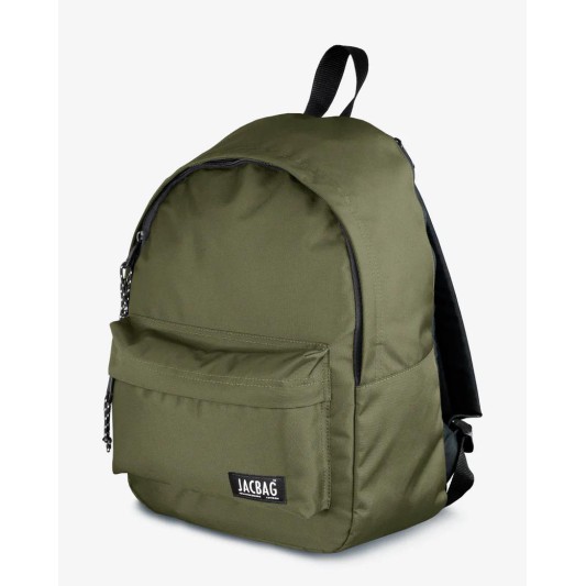 Jac Bag Classic Tek Bölmeli Sırt Çantası JAC-12 Haki Yeşil