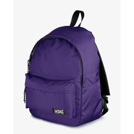 Jac Bag Classic Tek Bölmeli Sırt Çantası JAC-12 Mor