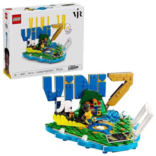 LEGO Editions Vini Jr. Unutulmaz Futbol Anları 43027