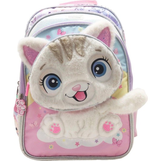 Chimola Chımola Cute Cat Smıle Sırt Çantası 16\'\'