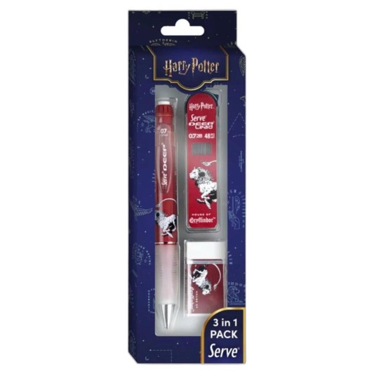 Serve Deep Harry Potter Gryffindor 3 lü Set