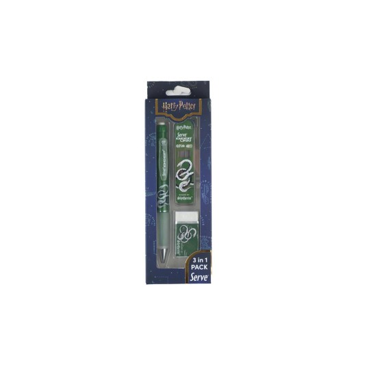 Serve Deep Harry Potter Slytherin 3 lü Set