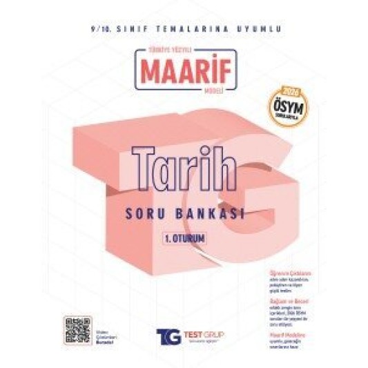 TG - 1. Oturum - Maarif - Soru Bankası - Tarih