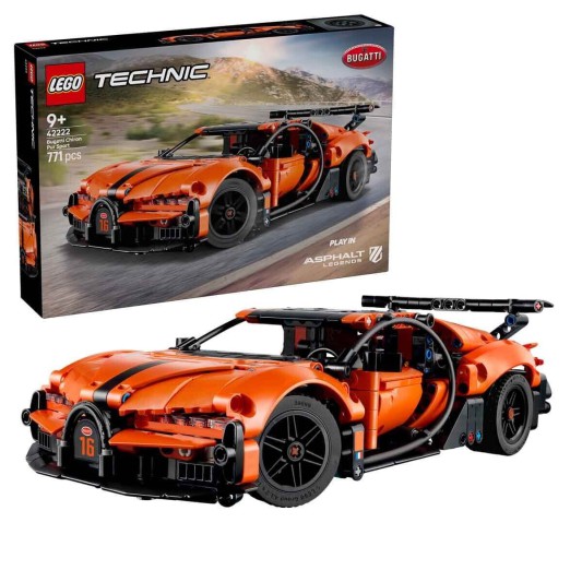  Lego Technic Bugatti Chiron Pur Sport 771 parça +9 yaş