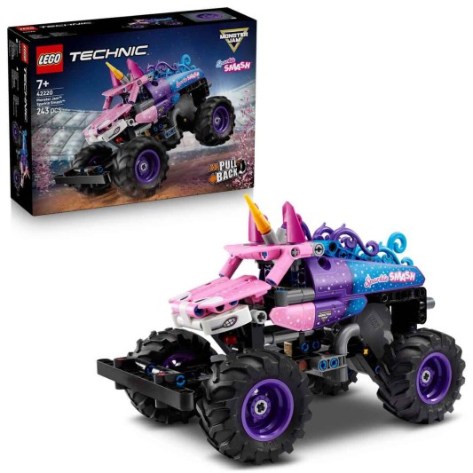 Lego Technic Monster Jam-Sparkle Smash 243 parça +7 yaş