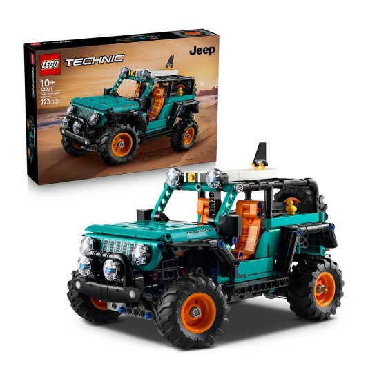 Lego Technic Jeep Wrangler Rubicon SUV 723 parça +10 yaş 42227