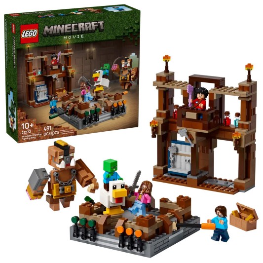 Lego Minecraft Orman Malikanesi Dövüş Ringi 491 parça +10 yaş 21272