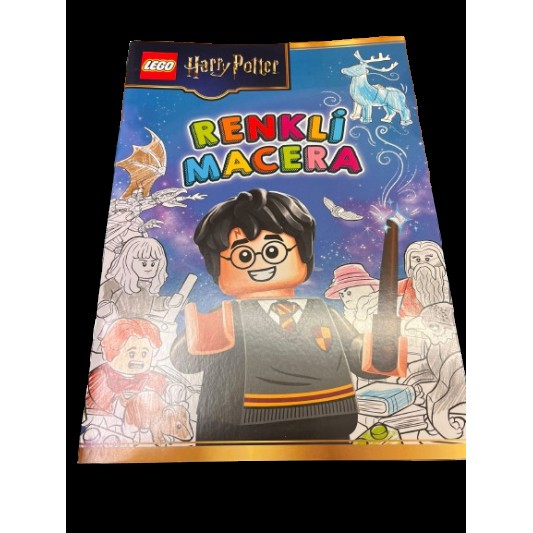 Lego Harry Potter  Renkli Macera Boyama Kitabı