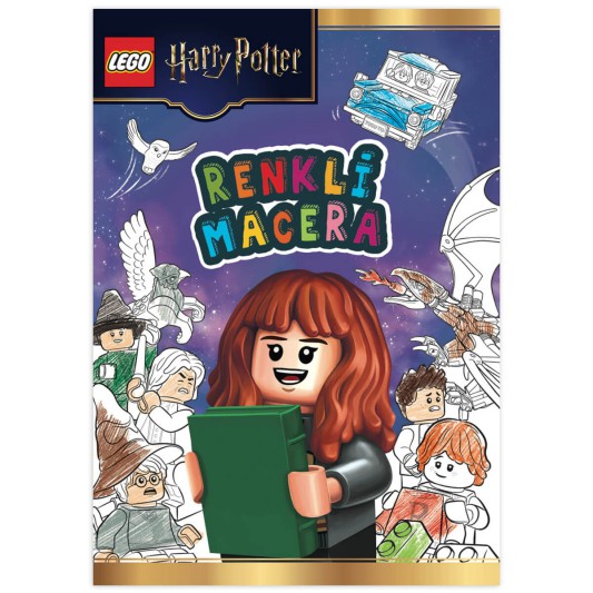 Lego Harry Potter Harmonie  Renkli Macera Boyama Kitabı