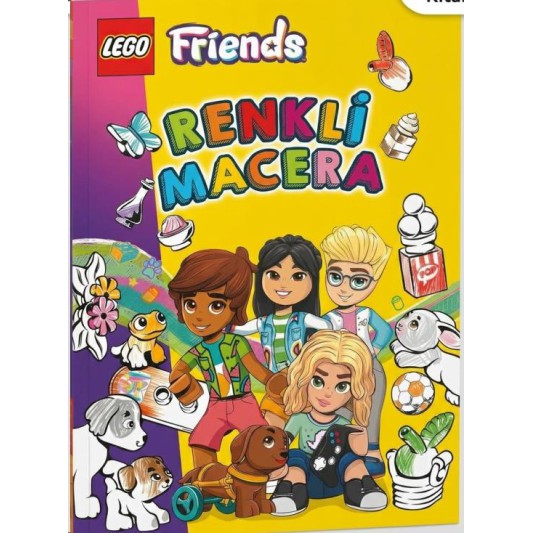 LEGO Friends Renkli Macera Boyama Kitabı
