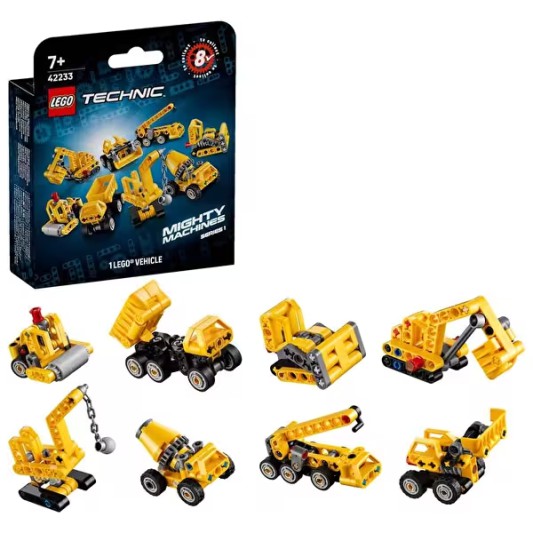 LEGO Mini Figür Technic Güçlü Makineler 42233