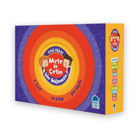 Mete ile Çetin İşler Beklemesin  (10 Kitap) (4. Sınıf)