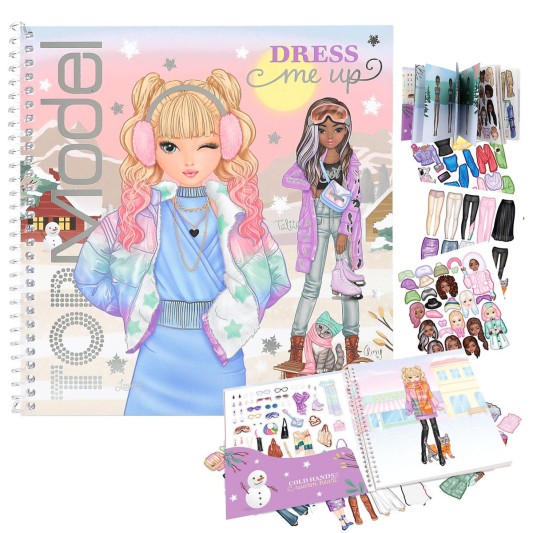 Top Model  beni giydir-dress me sticker kitabı