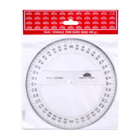 HATAS PLAS. MİNKALE 15 CM DAİRE (400  grad)