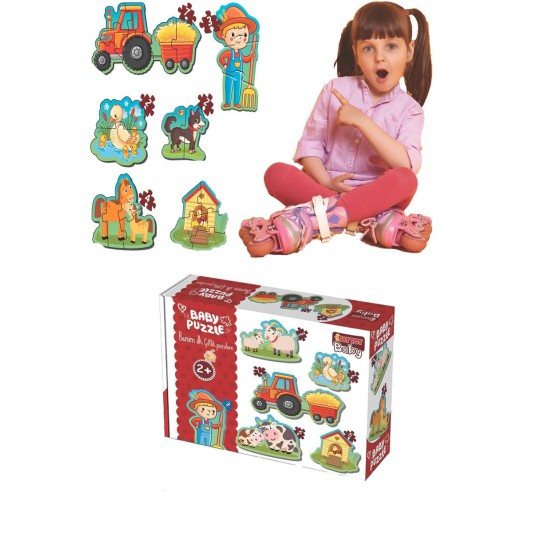 Diytoy Bebek Puzzle Ilk Çiftlik Hayvanlarım